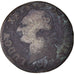 Moneda, Francia, Louis XVI, Sol ou sou, Sol, 1782, Metz, BC+, Cobre, KM:578.2