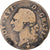 Moneta, Francia, Louis XVI, Sol, 17[??], Metz, MB, Rame, Gadoury:350