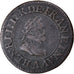 Moneta, Francia, Henri IV, Double Tournois, 1610, Paris, BB, Rame, CGKL:222