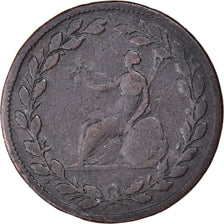 Great Britain, Halfpenny Token, Lion & Britannia, 1813, VF(20-25), Copper