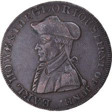 United Kingdom, Halfpenny Token, earl Howe, 1794, Emsworth, EF(40-45), Copper