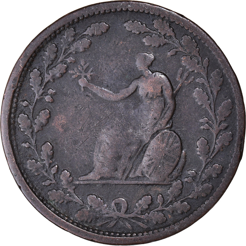 Verenigd Koninkrijk, Halfpenny Token, Walshampton, Essex, vincit amor patriae