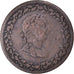 Canada, Halfpenny Token, George III, Tiffin token, 1812, Bas-Canada, VF(30-35)