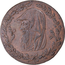 Great Britain, Halfpenny Token, North Wales token, 1793, AU(50-53), Copper