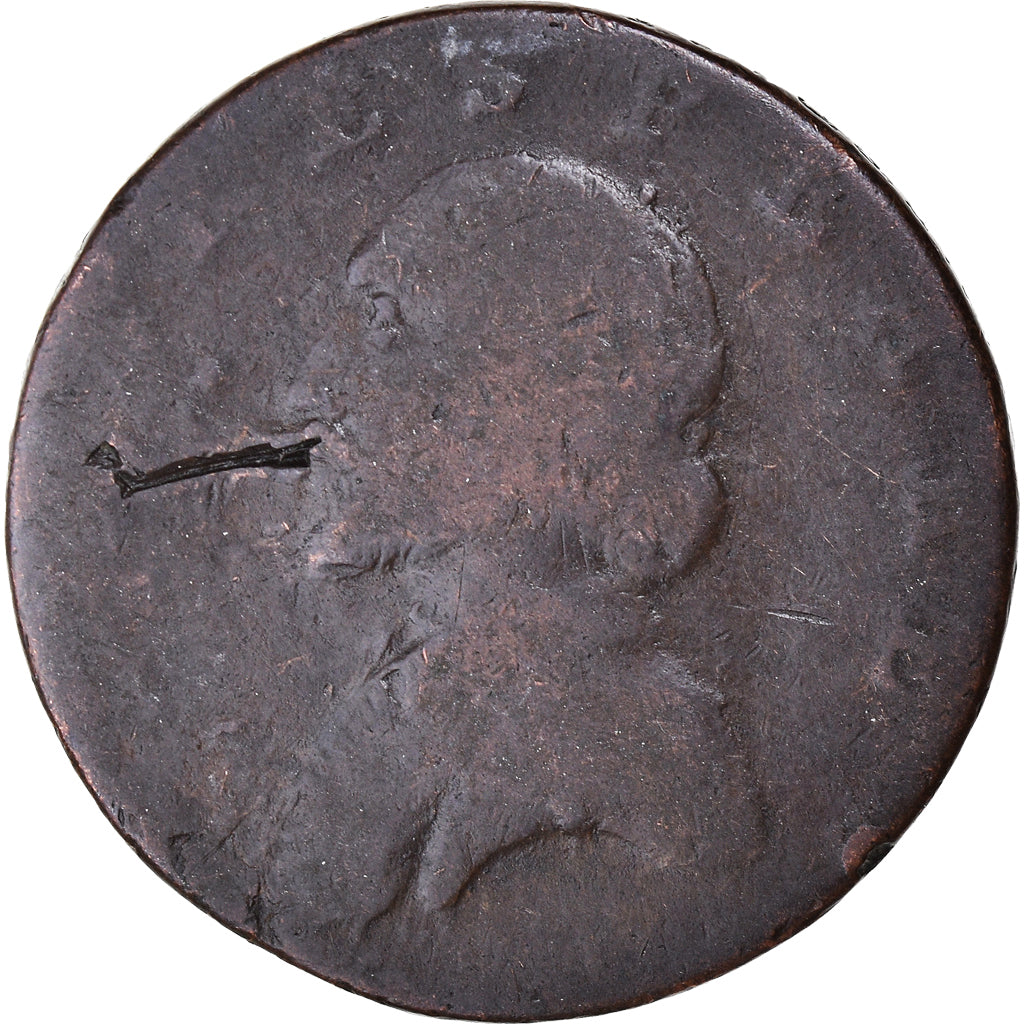 Great Britain, Halfpenny Token, The wooden walls of old England, VF(30-35)