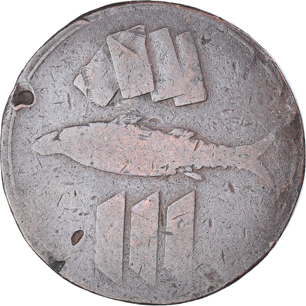 Gran Bretaña, Halfpenny Token, Cornwall, 1811, BC, Cobre