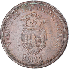Great Britain, Halfpenny Token, Bristol Brass & Copper Company, 1811, VF(30-35)