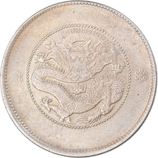 Moeda, China, YUNNAN PROVINCE, 50 Cents, 1911-1915, VF(30-35), Prata, KM:257