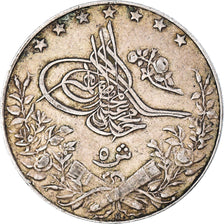 Monnaie, Égypte, Muhammad V, 5 Qirsh, 1910 (AH 1327/2), Misr, TTB, Argent