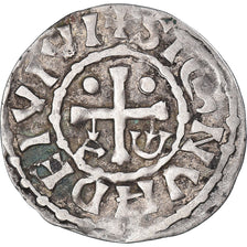 Moneta, Francja, Comté du Maine, Herbert I, Denier, ND (1015-1246), Le Mans