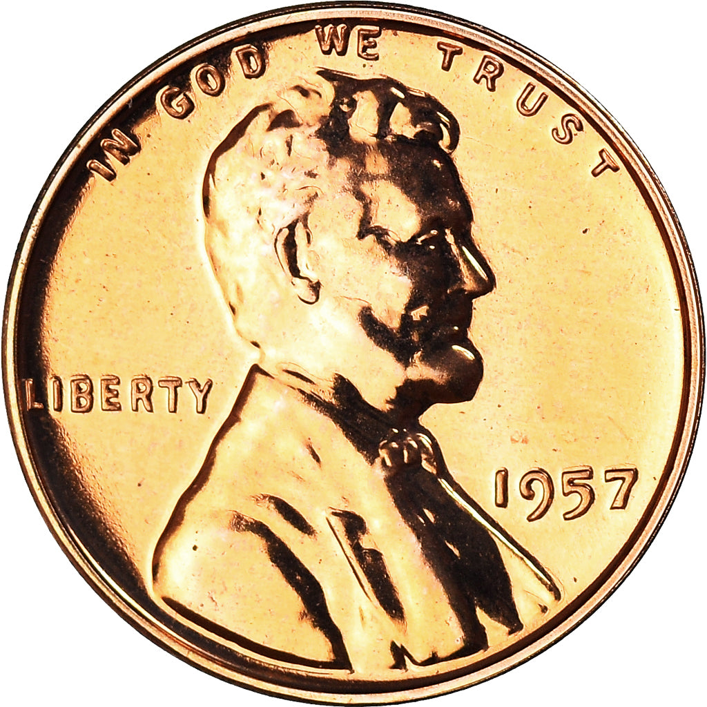 Münze, Vereinigte Staaten, Lincoln Cent, Cent, 1957, U.S. Mint, Philadelphia