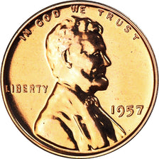 Münze, Vereinigte Staaten, Lincoln Cent, Cent, 1957, U.S. Mint, Philadelphia