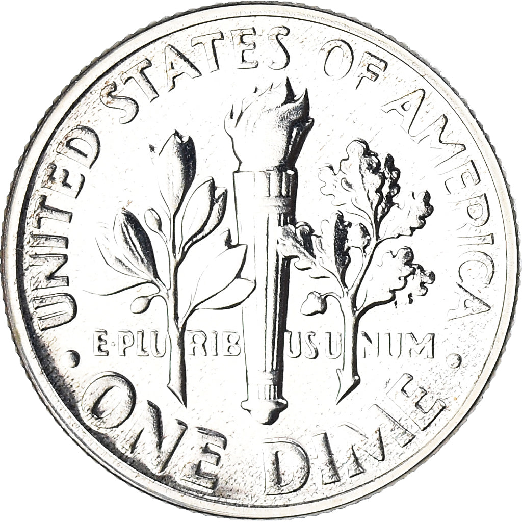 Monnaie, États-Unis, Roosevelt Dime, Dime, 1957, U.S. Mint, Philadelphie, SPL