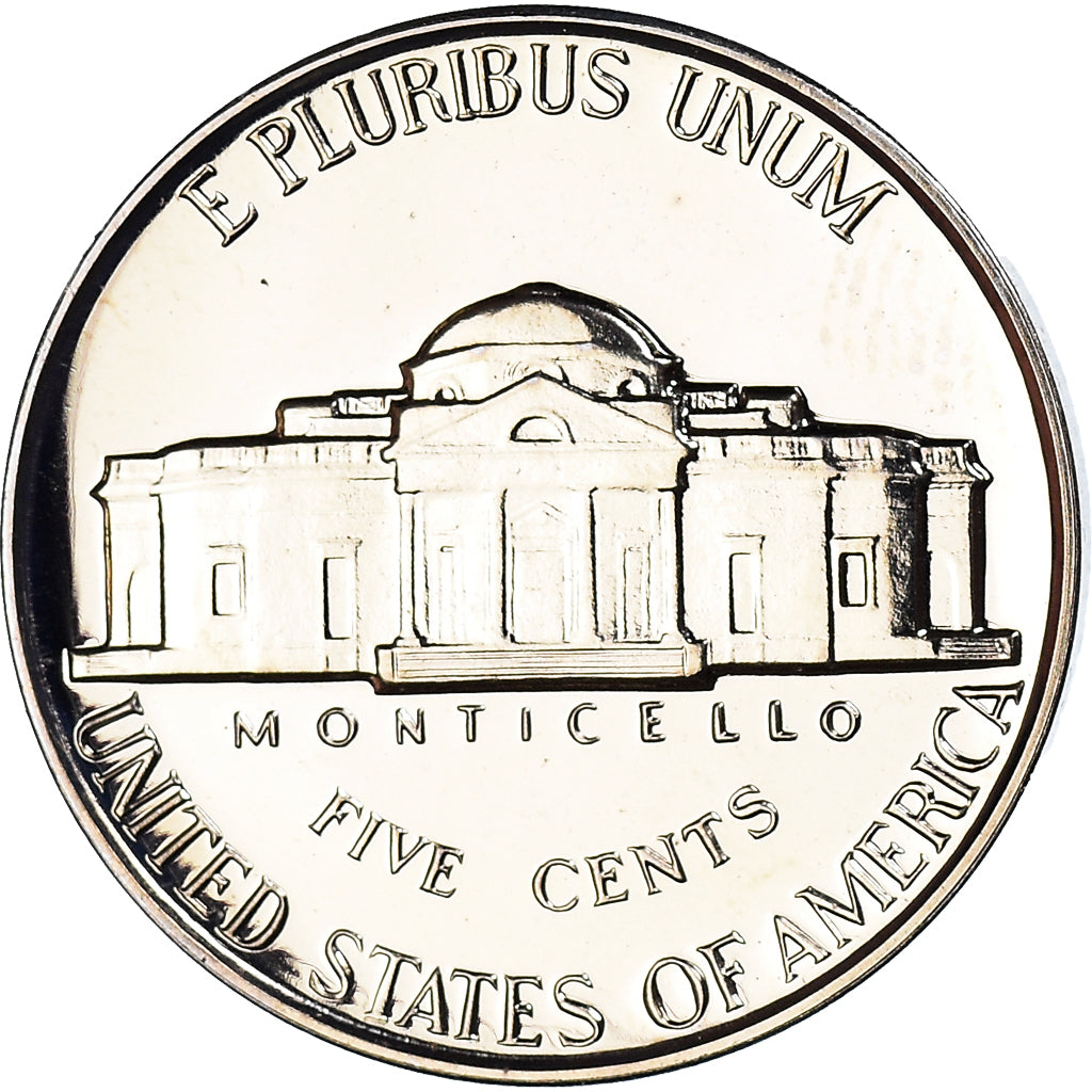 Monnaie, États-Unis, Jefferson Nickel, 5 Cents, 1957, U.S. Mint, Philadelphie