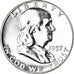 Coin, United States, Franklin Half Dollar, Half Dollar, 1957, U.S. Mint