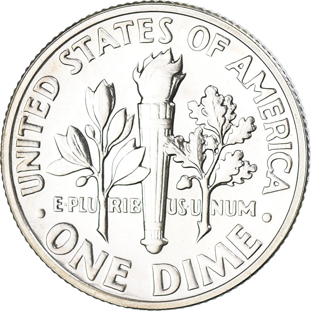 Moneta, Stati Uniti, Roosevelt Dime, Dime, 1958, U.S. Mint, Philadelphia, SPL