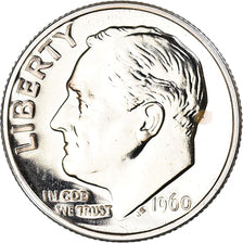 Moneta, Stati Uniti, Roosevelt Dime, Dime, 1960, U.S. Mint, Philadelphia, SPL
