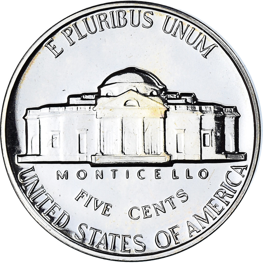 Moneta, Stati Uniti, Jefferson Nickel, 5 Cents, 1960, U.S. Mint, Philadelphia