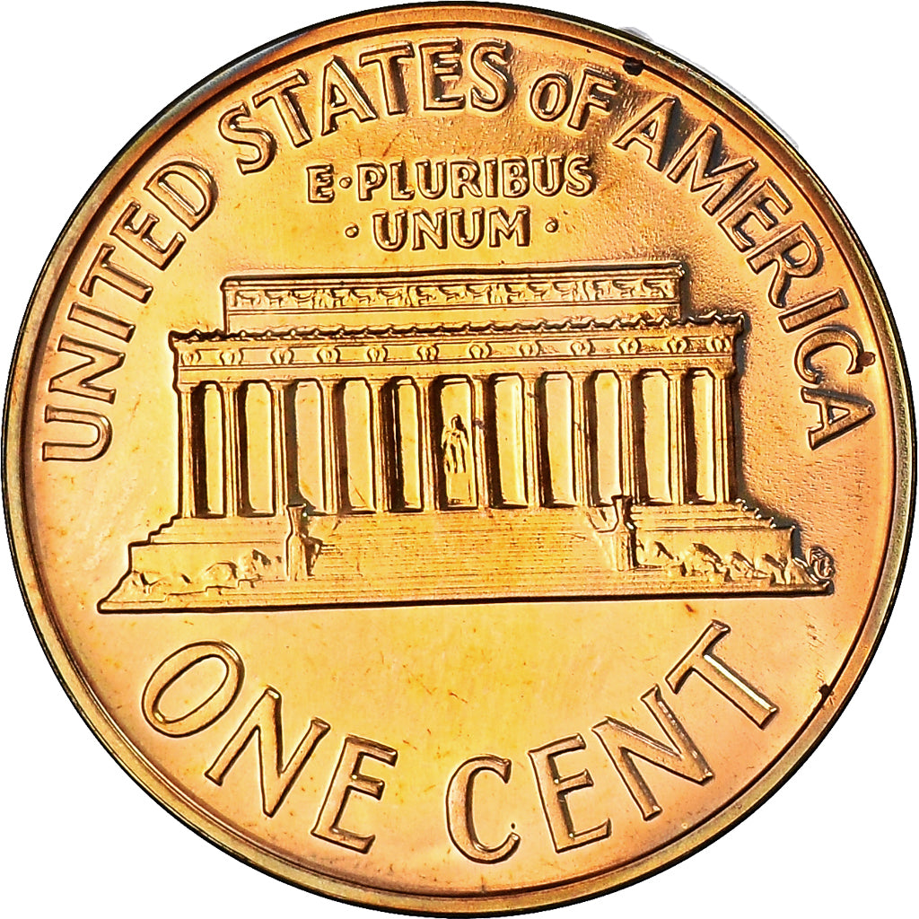 Coin, United States, Lincoln Cent, Cent, 1961, U.S. Mint, Philadelphia, MS(63)