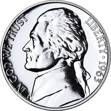 Moneda, Estados Unidos, Jefferson Nickel, 5 Cents, 1963, U.S. Mint
