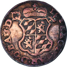 Coin, LIEGE, John Theodore, Liard, 1752, Liege, VF(30-35), Copper, KM:155