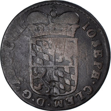 Coin, LIEGE, Joseph Clement, Liard, 1694-1723, Liege, VF(30-35), Copper