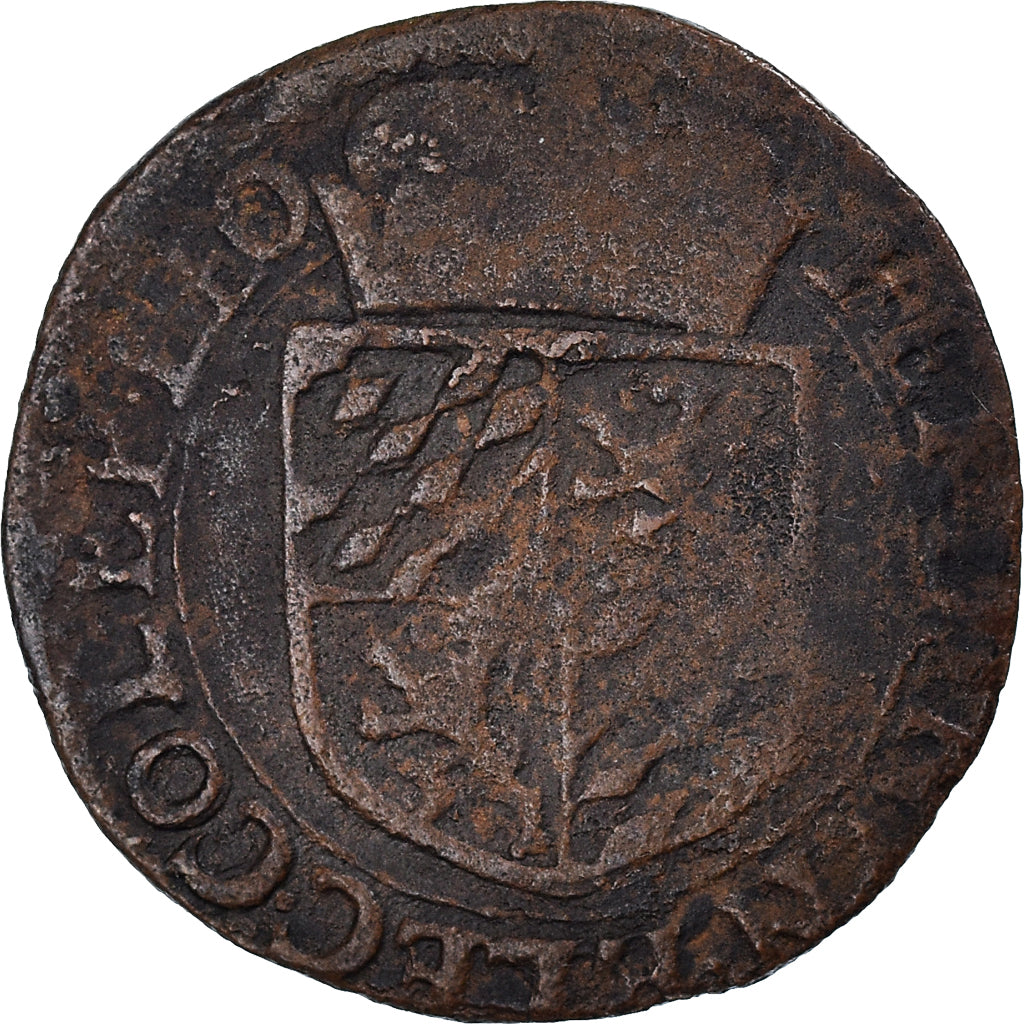 Coin, LIEGE, Ferdinand, Liard, Liege, VF(30-35), Copper, KM:31
