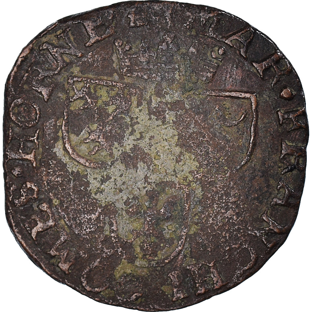 Coin, LIEGE, Ferdinand, Xii (12) Sols, 1/2 Liard, Liege, VF(20-25), Copper