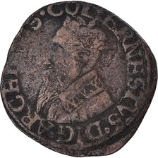 Coin, LIEGE, Ernest, Liard, 1611, Liege, VF(30-35), Copper, KM:15