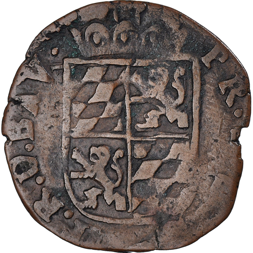 Coin, LIEGE, Ferdinand, Liard, Liege, VF(30-35), Copper, KM:32