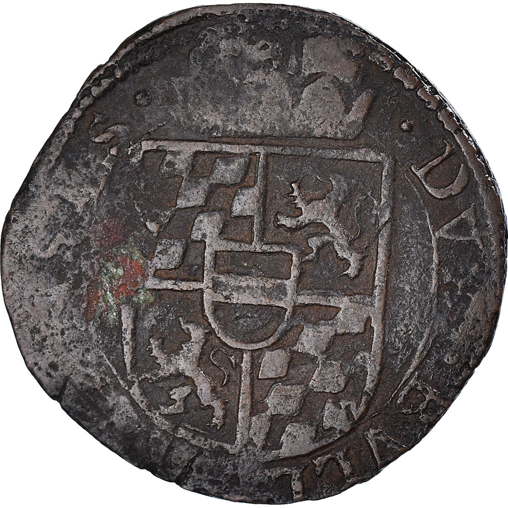 Coin, LIEGE, Ferdinand, Liard, Liege, VF(30-35), Copper, KM:34