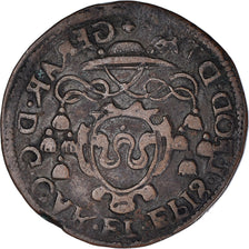 Coin, LIEGE, Gerard De Groesbeeck, brûlé de 16 sols, Hasselt, EF(40-45)