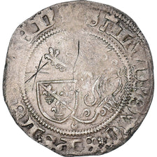 Coin, LIEGE, Principalty of Liege, Louis de Bourbon, 1/2 patard, 1456-1482