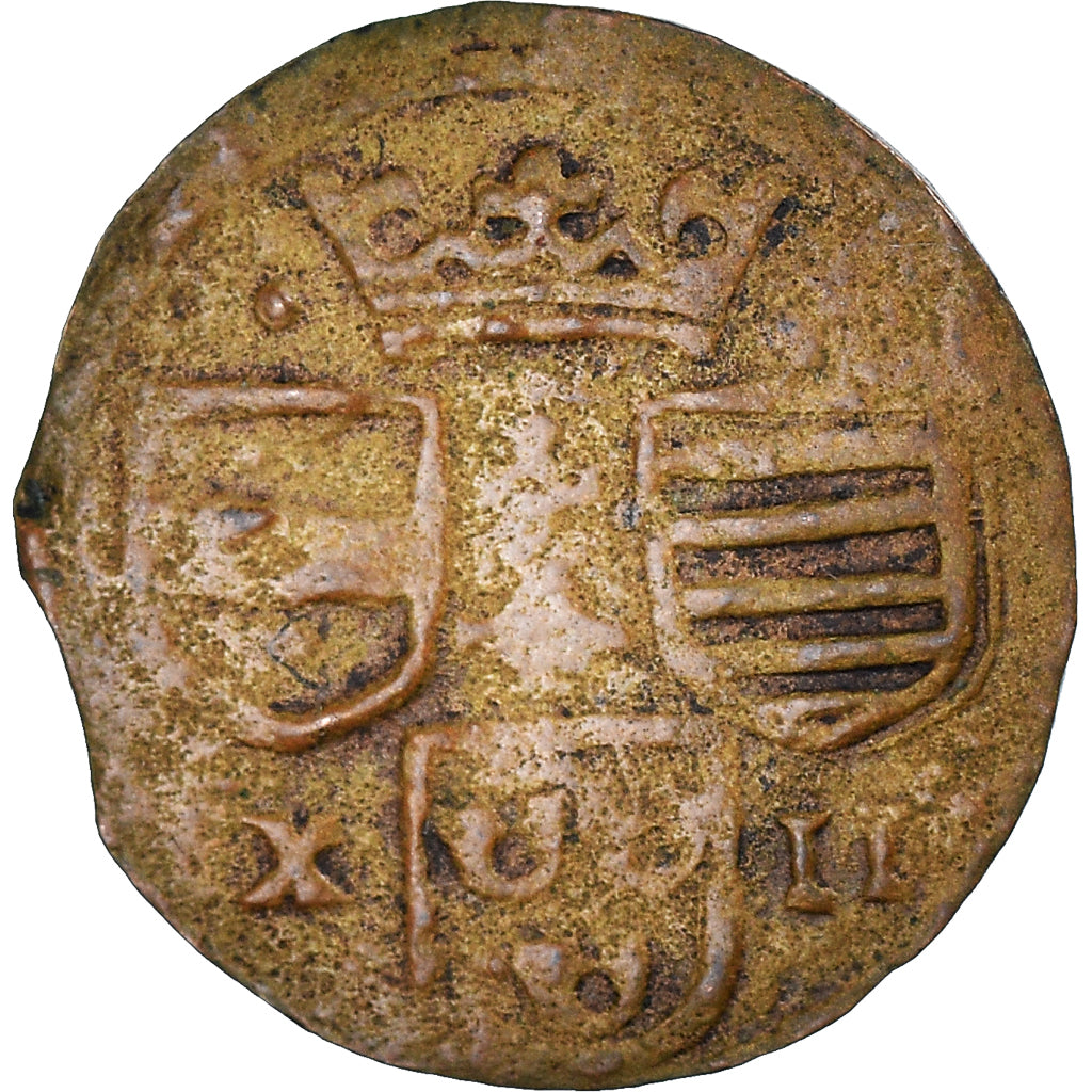 Monnaie, Liège, Principalty of Liege, Ferdinand de Bavière, 1/2 liard (12