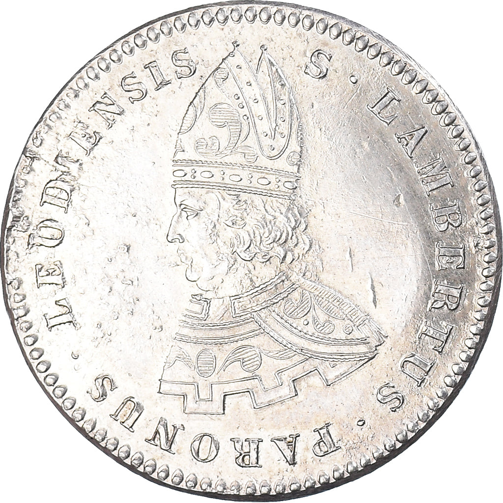 LIEGE, Token, saint Lambert, SEDE VACANTE, AU(50-53), Copper-nickel