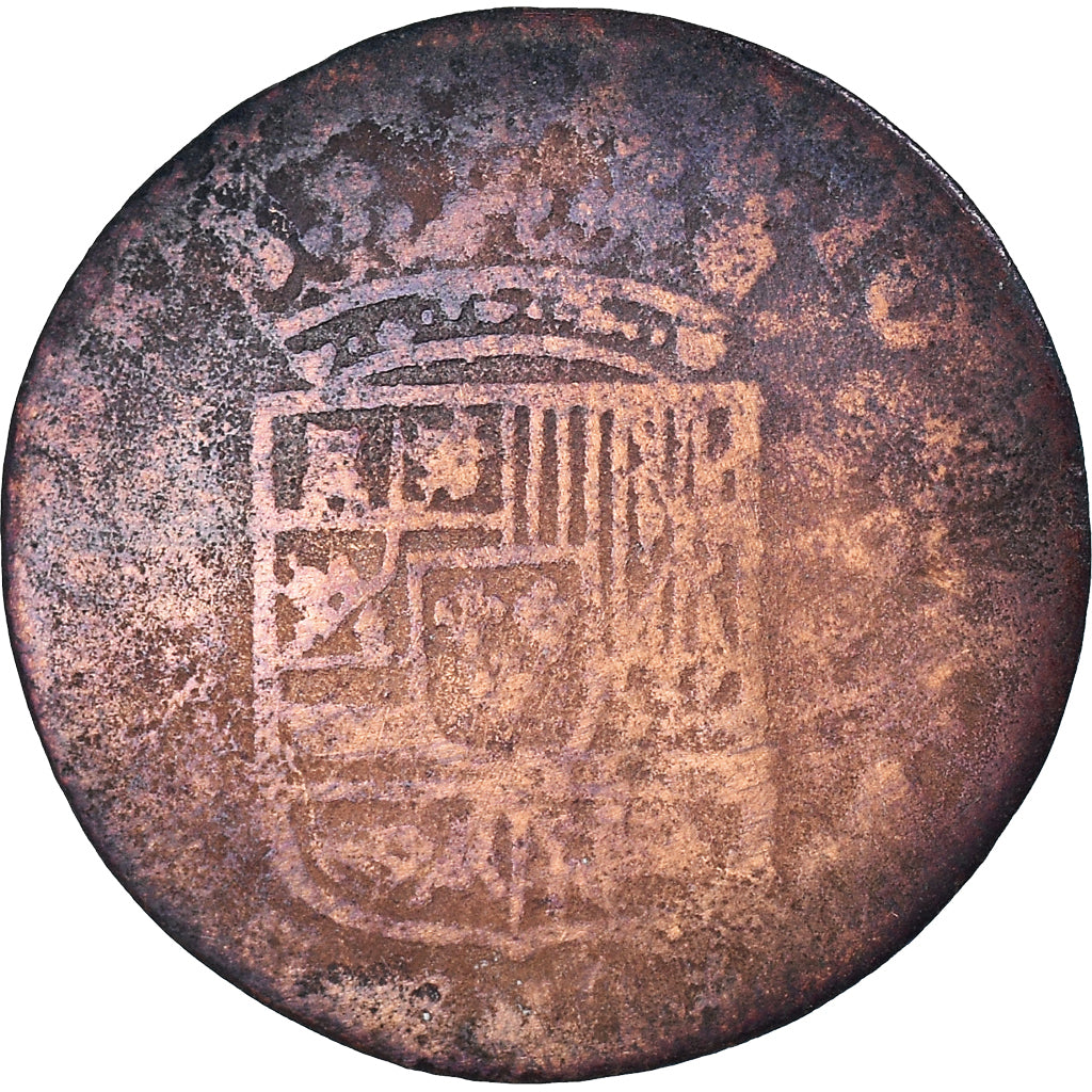 Coin, Spanish Netherlands, Philippe V, Liard, F(12-15), Copper