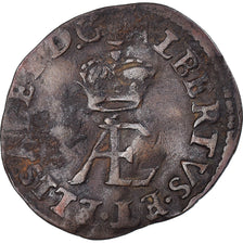 Coin, Spanish Netherlands, BRABANT, Albert & Isabella, 2 Denier, 8 Mites, 1607