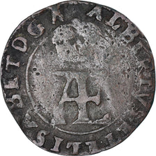 Coin, Spanish Netherlands, TOURNAI, Albert & Isabella, 2 Denier, 1609, Tournai