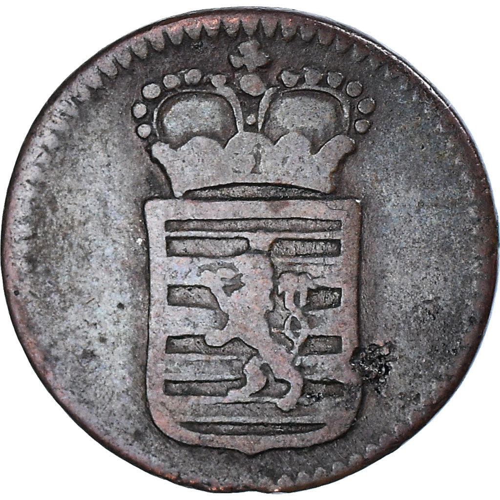 Coin, Luxembourg, Joseph II, 1/2 Liard, 1783, Brussels, VF(30-35), Copper, KM:10