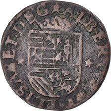 Coin, Spanish Netherlands, BRABANT, Albert & Isabella, Liard, 12 Mites, 1608