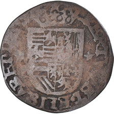 Coin, Spanish Netherlands, BRABANT, Albert & Isabella, Liard, 12 Mites, 1611