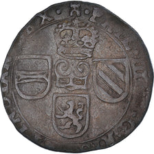 Monnaie, Pays-Bas espagnols, BRABANT, Philippe IV, Liard, 12 Mites, 1648