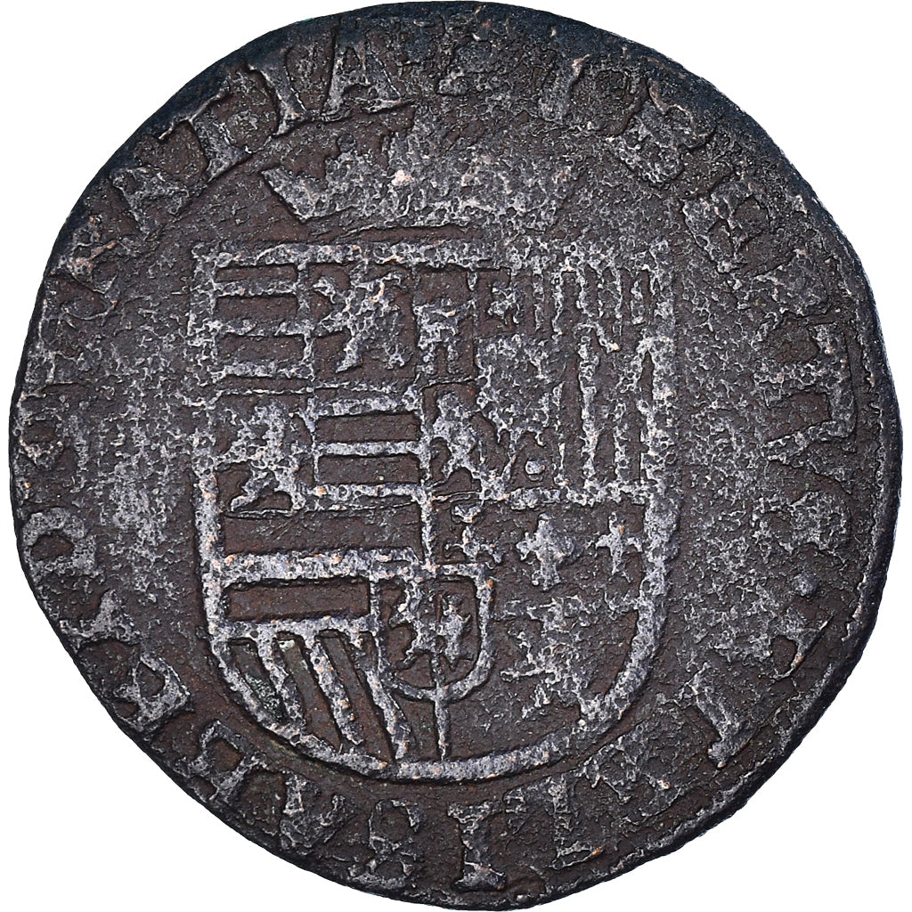 Moneda, Países Bajos españoles, Albert & Isabella, Liard, BC+, Cobre