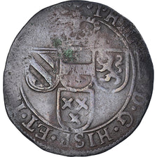 Munten, Lage Spaanse landen, Philippe IV, Liard, 1626, BREDA, FR+, Koper