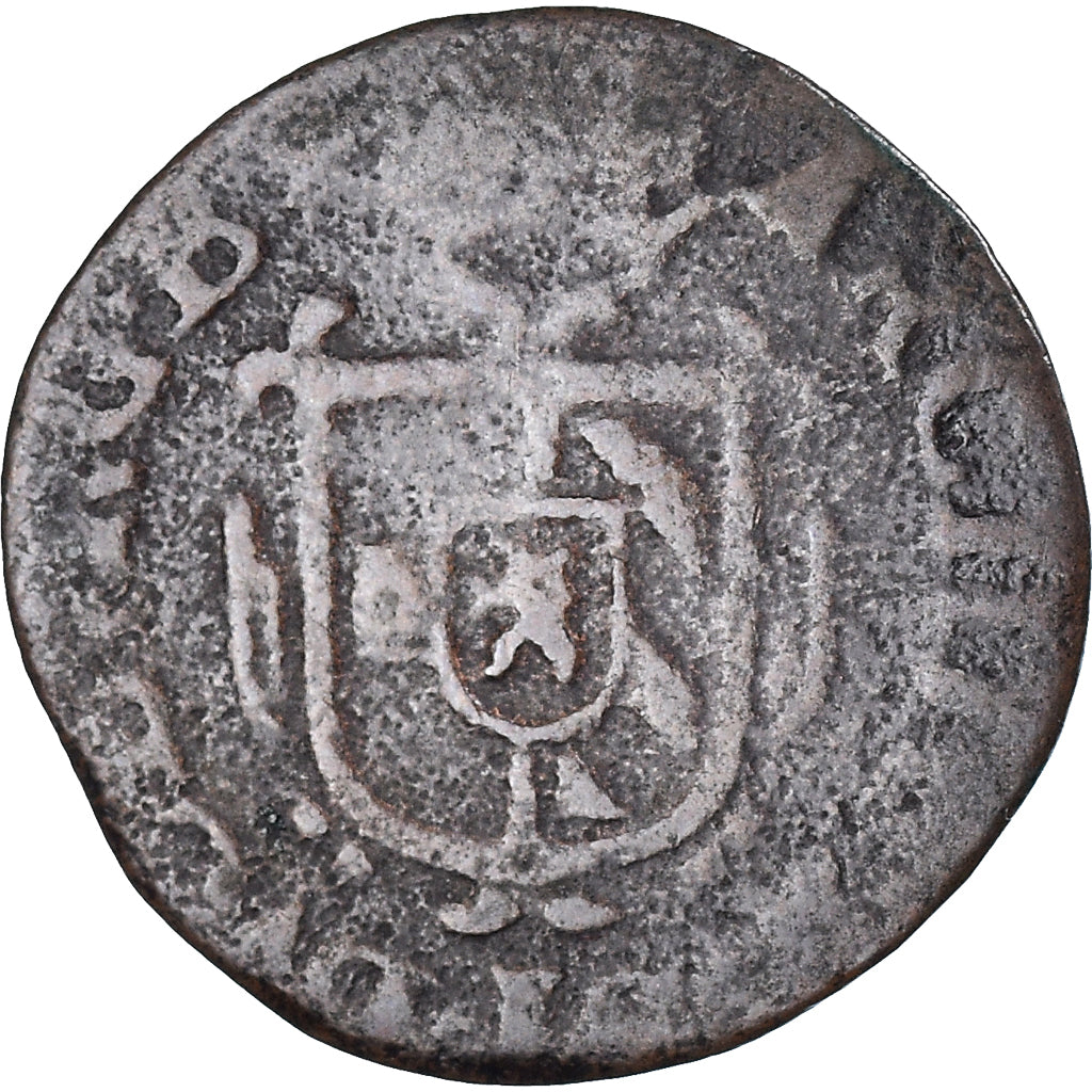 Coin, Spanish Netherlands, Albert & Isabella, Gigot, 1615, Brussels, VF(20-25)