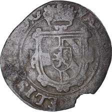 Coin, Spanish Netherlands, Albert & Isabella, Gigot, 1615, VF(20-25), Copper