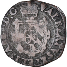 Coin, Spanish Netherlands, BRABANT, Albert & Isabella, 1/2 Liard, 6 Mites