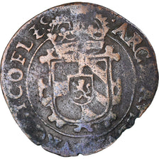 Monnaie, Pays-Bas espagnols, Flandre, Philippe IV, Gigot, 6 Mites, 1626, Bruges