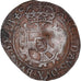 Monnaie, Pays-Bas espagnols, BRABANT, Philippe IV, 1/2 Liard, 6 Mites, Gigot