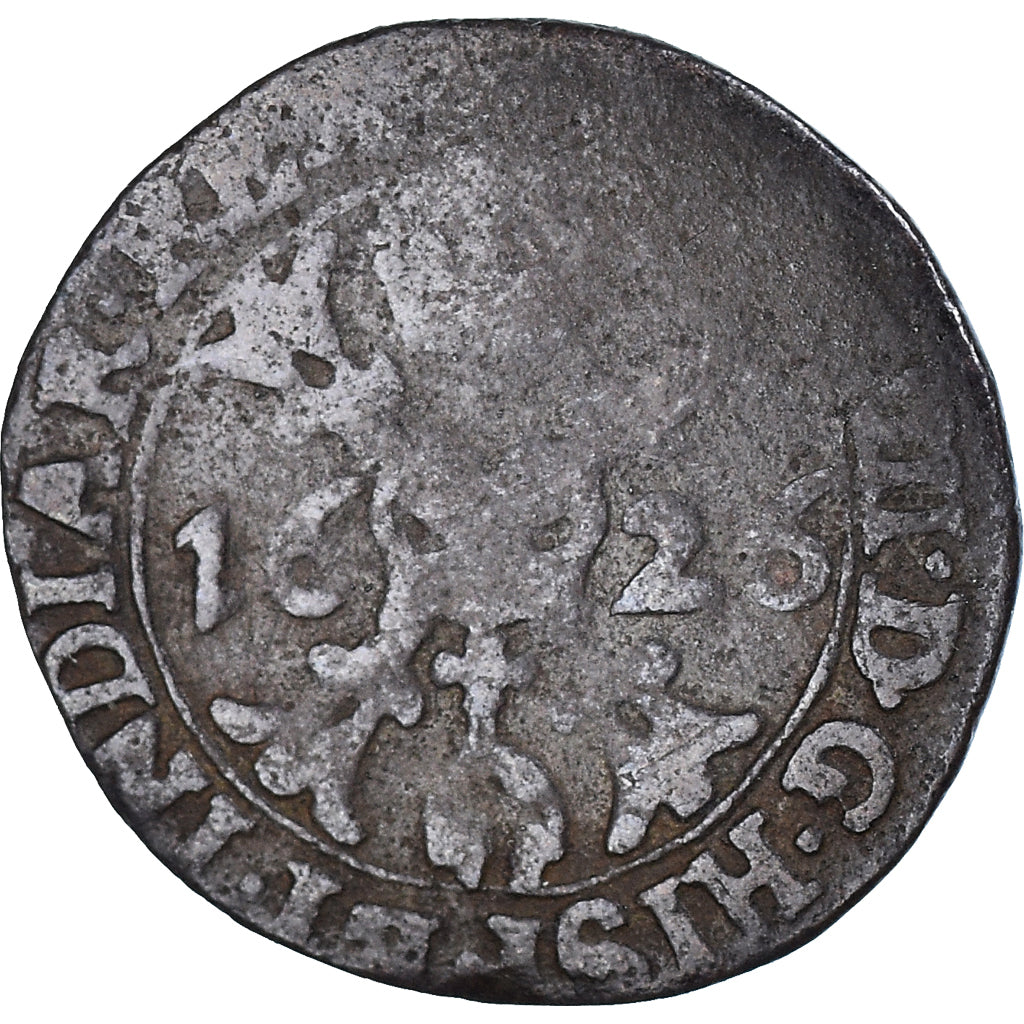 Coin, Spanish Netherlands, BRABANT, Philippe IV, 1/2 Liard, 6 Mites, Gigot